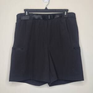 NWT Adidas black multi sport belted utility shorts - medium